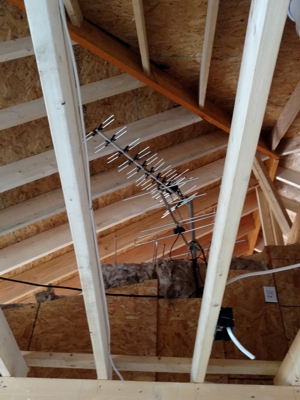 antenna in attic